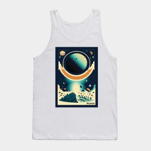 Pluto, Space poster Tank Top